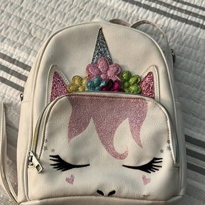 Unicorn mini backpack